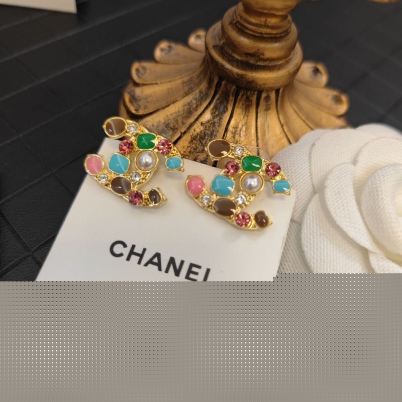 Ch*el earrings
